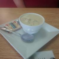 Clam Chowder Soup Lunch · 