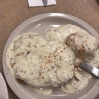 Country Fried Steak & Eggs · 