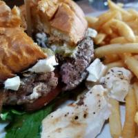 Jalapeno Cream Cheese Burger · 