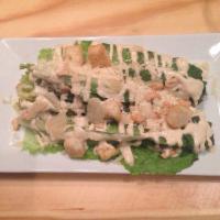 Grilled Romaine Salad · 