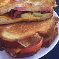 Loaded Grill Cheese Sandwich · 