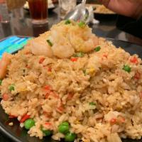 Garlic Shrimp Fried Rice · 