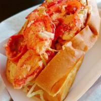 Lobster Roll · Our cool lobster salad (all lobster meat mixed with mayo, celery and spices) served on a but...