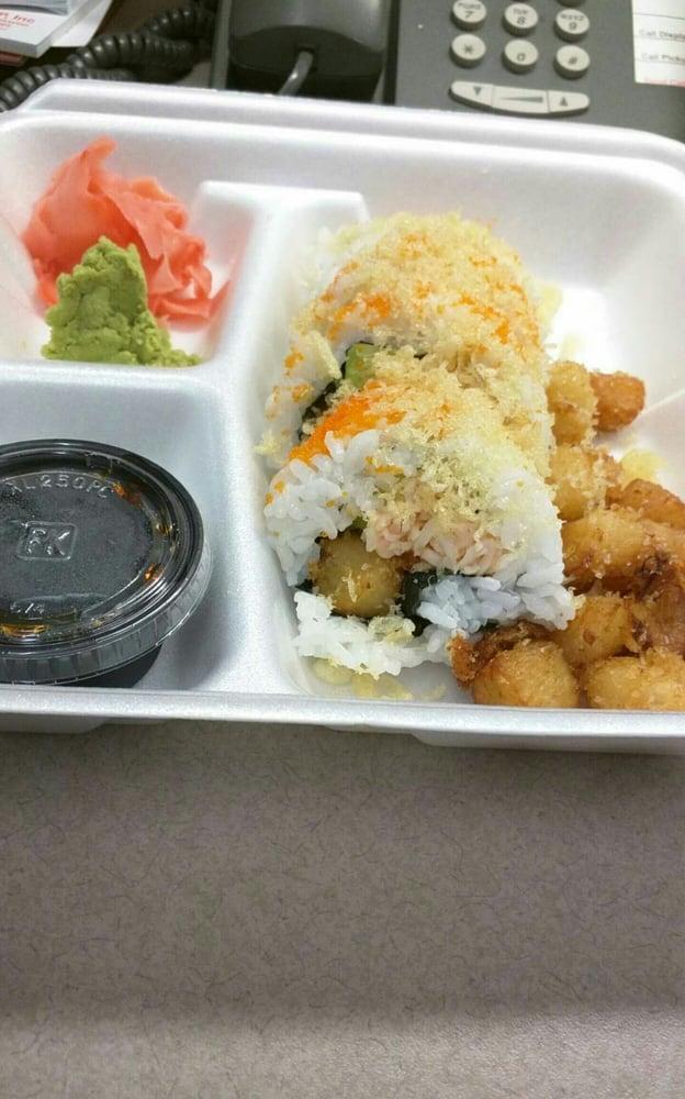 Crunch Scallop Roll · Deep fried scallop & crab, avocado with eel sauce & crunch.
