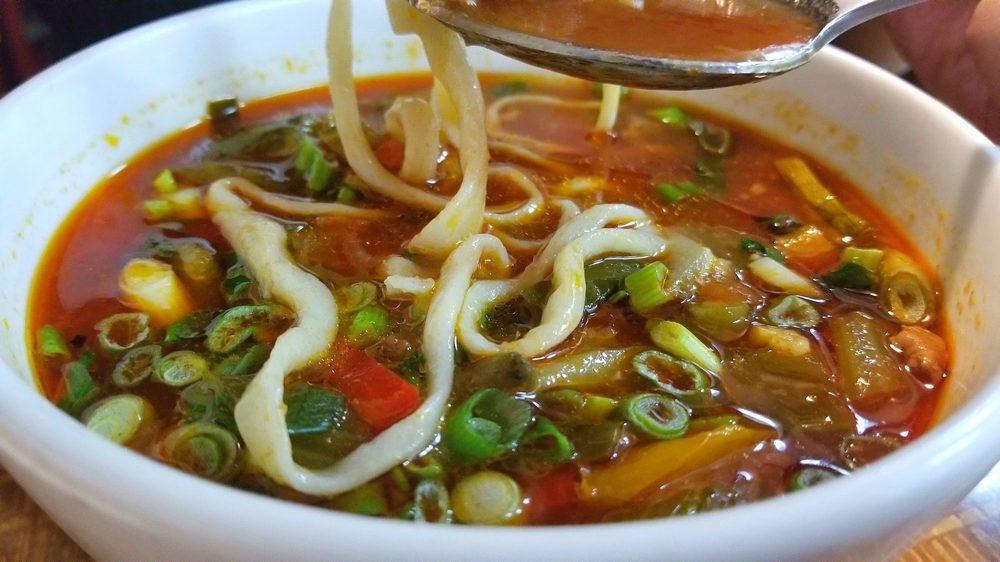 Uyghur Lagman Soup · 