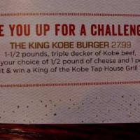 Kobe Burger Bowl · 