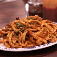 Sesame Paste Noodles · Hot and spicy.