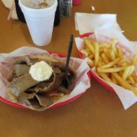 Chicken Gyros Value Meal · 