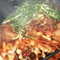 Spicy Squid · Add udon noodle for an additional charge. 
