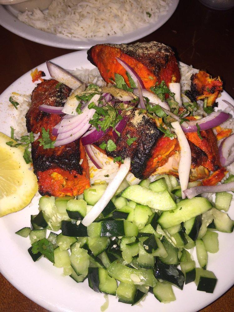 Tandoori Salmon Kebab Meal · 