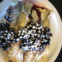 Blueberry Crepes · 