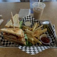 Club Sandwich · Lettuce, tomato, bacon, ham, turkey and American cheese.