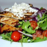 Grilled Chicken · Chicken breast grilled to perfection. Served with choice of side with except pollo a la cerv...