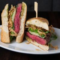 Grilled Ny Strip Steak Sandwich · 