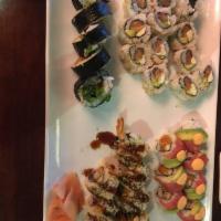 Spicy Yellow Tail Roll · 