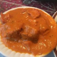 Tikka Masala · Chunks of chicken breast marinated in yogurt and spices and served in a masala sauce. Served...
