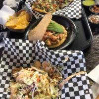 Shrimp Tostada · 