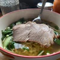 Roasted Pork Noodle Soup · 