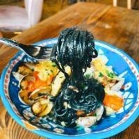 Activated Charcoal Spaghetti · 