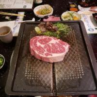 Deung Shim Rib Eye · 1 pound Whole Rib Eye Steak. Never Frozen Prime Cut. 