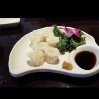 Shumai · Steamed or deep-fried shrimp dumpling.