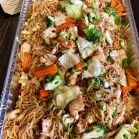 Chow Mein · Egg noodles and vegetables in a light sauce.
