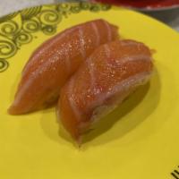 Salmon Belly Nigiri · 