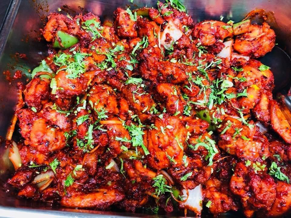 Chicken Tandoori · An Indian favorite! Marinated overnight in yogurt and freshly ground spices and broiled in the tandoor.