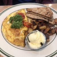 Goat Cheese Omelette · 