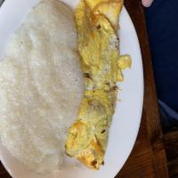 Andouille Sausage Omelette · 