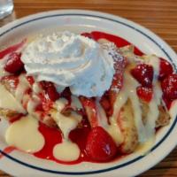 Strawberries and Cream Crepes · 