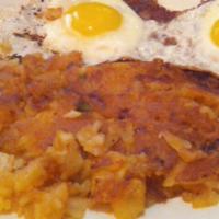 Corned Beef Hash and Eggs · 