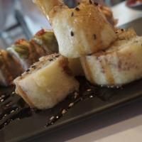 Shrimp Tempura Roll · Shrimp tempura, cucumber, crunch.