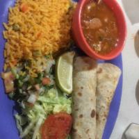 Tacos Al Carbon Platter · 