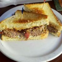 BBQ Meatloaf Sandwich · 