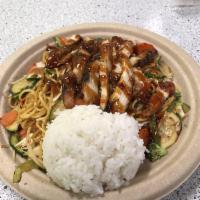 Chicken Yakisoba · 