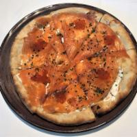 Smoked Salmon Pizza · 