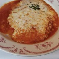 Chicken Parmigiana · 