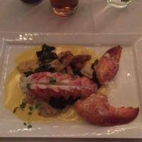 Champagne Broiled Lobster · 