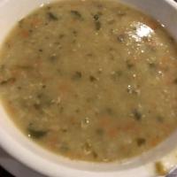 Crushed Lentil Soup · Vegetarian. Lentils, minced vegetables along with light spices.