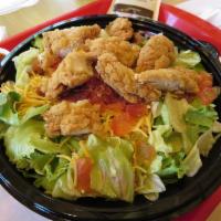 Crispy Chicken Farmhouse Salad · 