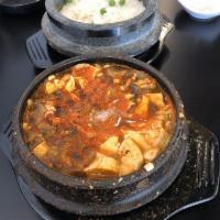 Mushroom Tofu Soup · 
