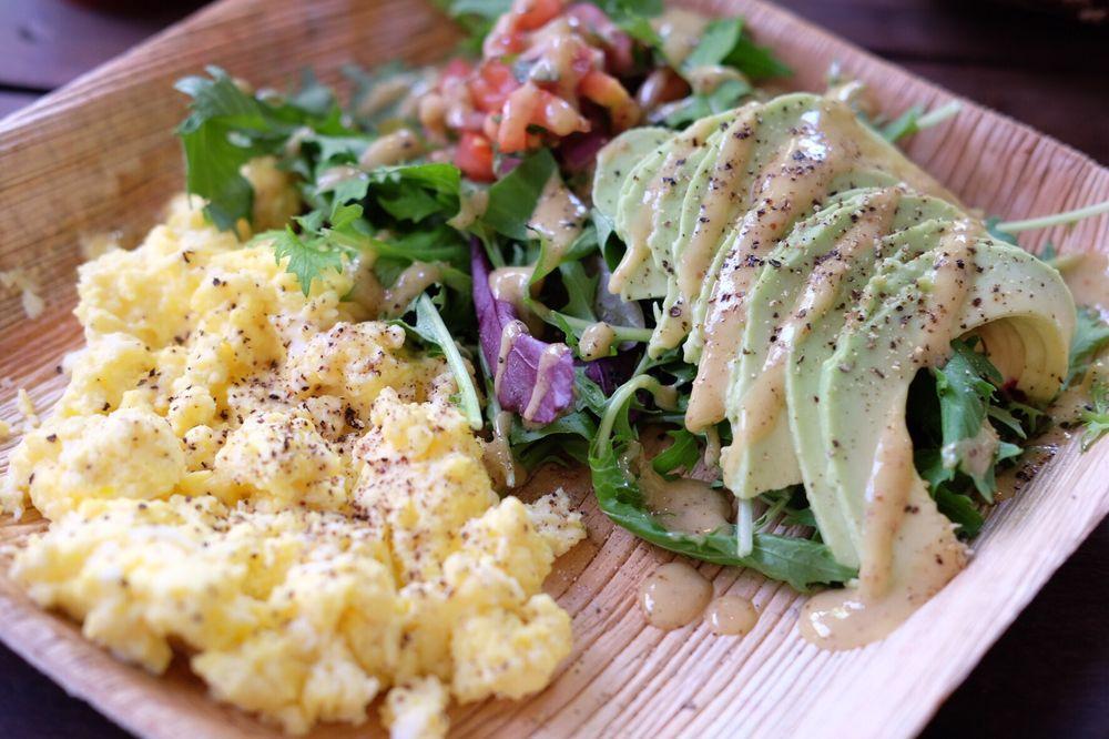 Organic Eggs and Avocado Salad · 