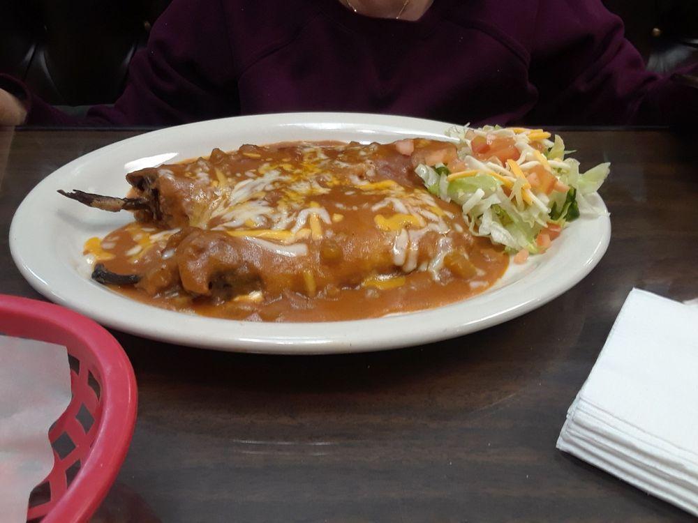 Chile Rellenos · Mild Anaheim peppers stuffed with cheese covered with eggs batter and deep fried.