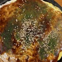 The Classic Okonomiyaki · Pork. Keeping it simple and sweet! This is your standard Hiroshima style okonomiyaki (every ...
