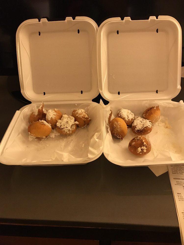 Fried Oreos · 5 Oreo cookies dipped in our funnel cake batter and deep fried.