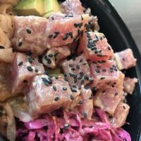 Tuna Poke Fire Warm Rice Bowl · 