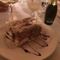 Italian Cream Cake with Rum · 