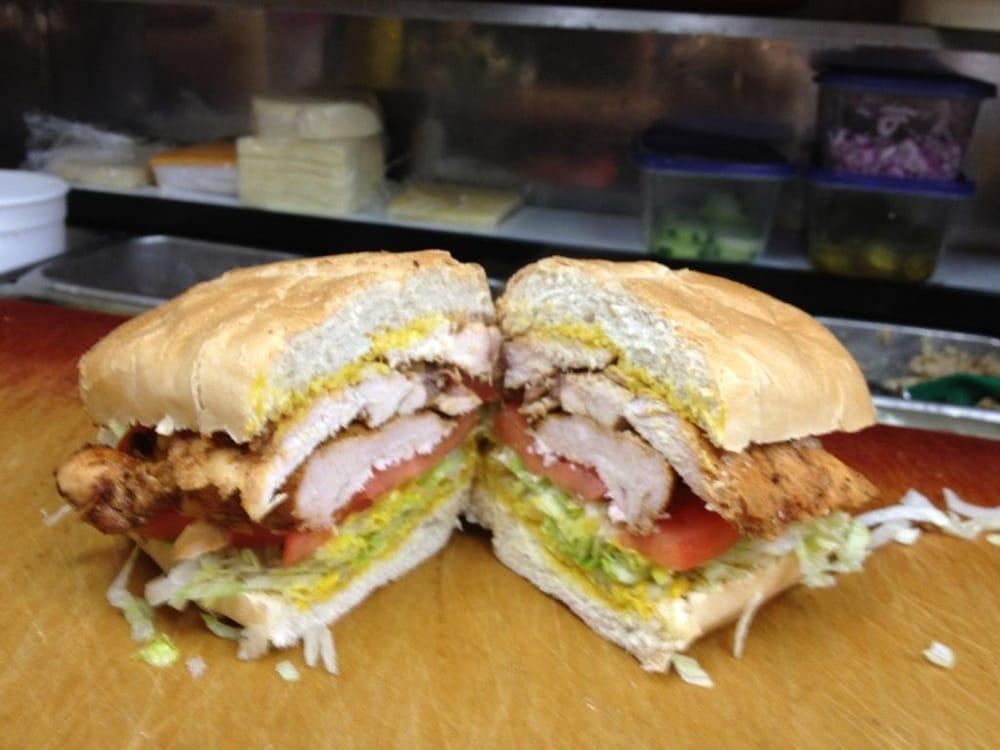Chicken Club · Chicken breast with avocado, bacon and cheese.