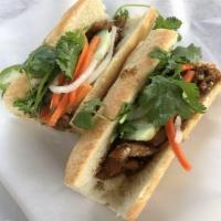 Banh Mi · Choice of chicken, pork, beef, or tofu. Topped with fresh vegetables and sauces are availabl...